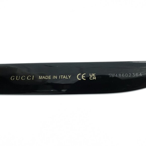 Gucci GG0034 Unisex Sunglasses Black Gray OS - Picture 7 of 15